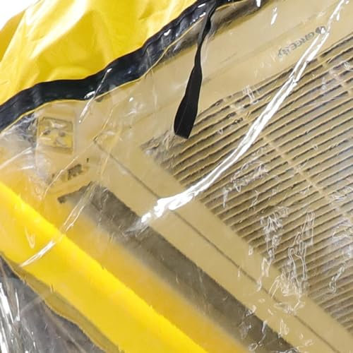 AC Dust Cover - Ceiling Mounted Air Conditioning Wash Cover AC Maintenance Protection | Wall Mounted Service Bag for Air Conditioners, Waterproof and Reusable Split Air Conditioning System R