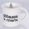 Villa d'Este Home Tivoli Taza café 90 ml porcelana león S.P.Q.eRe Zodiaco