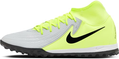 Nike Herren Phantom Luna 2 Academy TF High-Top Fußballschuhe, Metallic Silver/Black-Volt, 44 EU