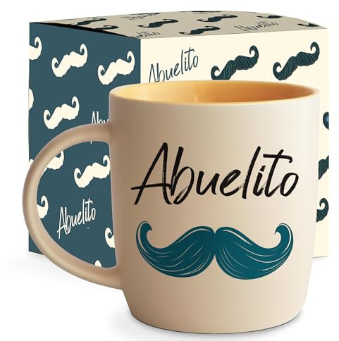 Triple Gifffted Abuelito - Taza de café en español, Latino World Best Grandpa, El Mejor Abuelo, Regalos del Padre, Día de los Abuelos, Regalo Día del Padre, Navidad, cumpleaños, Navidad, Taza Abuelos,