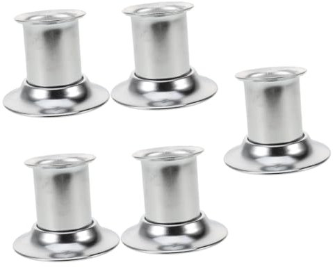 Healeved 5stücke Moxa Extinguisher Base Für Moxibustion Edelstahl Stabil Und Einfach Zu Bedienen Für Entspannende Massagen Und Körperpflege