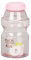 EVTSCAN Bouteille d'eau dessin animé innovant BPA réutilisable bouteille de jus transparent pour voyages de sport en plein air 16oz / 480 ml (Pink)