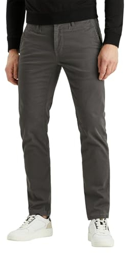PME Legend Herren Chinohose Twin WASP Chino - Regular Fit - Blau Beige Grün