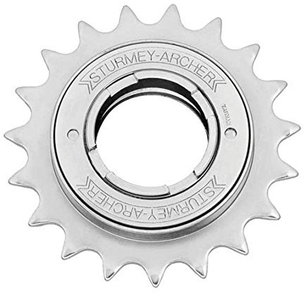Sturmey Archer Freilauf für 1,27 cm x 1/8 Zoll Ketten 16T Silber