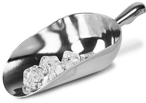 Aluminium Ice Scoop 38oz - Large Ice Cube Scoop