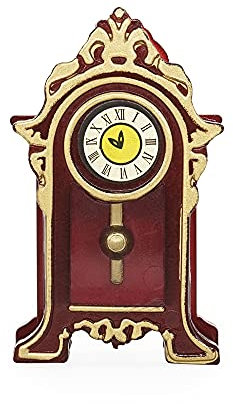 Odoria 1/12 Miniatur Uhr Puppenhaus Zubehör