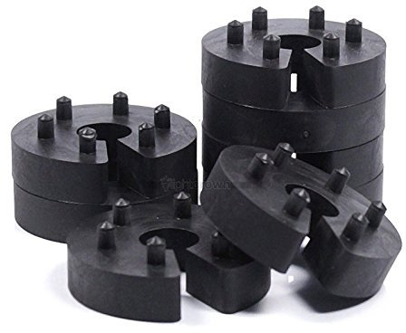 8er Set 16mm Federwegsbegrenzer Stick Clip X 1 mit 6-Fach Positionierung Federwegbegrenzer