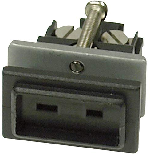B + B Thermo-Technik 0220 0135-01 Miniatur-Thermoelementverbinder 0,5mm² schwarz Inhalt 1 Stück