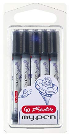 Herlitz Uni-Patronen my-pen blau 1x5 M.s. LW