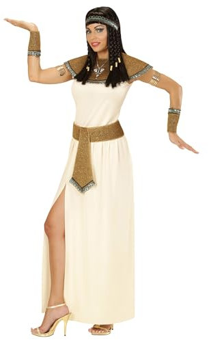 W WIDMANN MILANO Party Fashion - Kostüm Cleopatra, Kleid, Antike, ägyptische Göttin, Pharaonin, Faschingskostüme