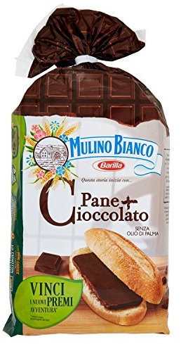 Mulino Bianco - Pane + Cioccolato - 3 confezioni da 300 g [900 g]