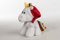 EBO 60639 - Einhorn mit Weihnachtsmütze