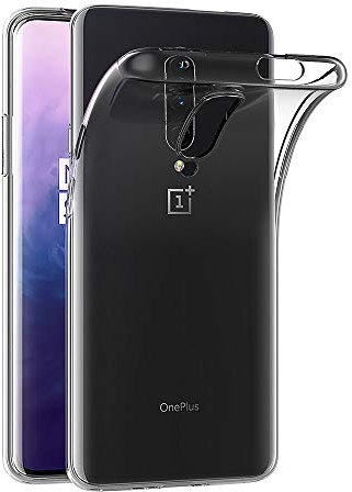 AICEK Kompatibel mit OnePlus 7 Pro Hülle, Transparent Silikon Handyhülle TPU Schutzhülle Bumper Crystal Clear Case