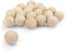 Belle Vous 5cm Runde Holzkugeln ohne Bohrung aus Naturholz (20 Stk) - 50mm Durchmesser – Naturbelassene Mini Holz Kugeln ohne Loch für DIY Projekte, Basteln, Bastelzubehör, Schmuckherstellung