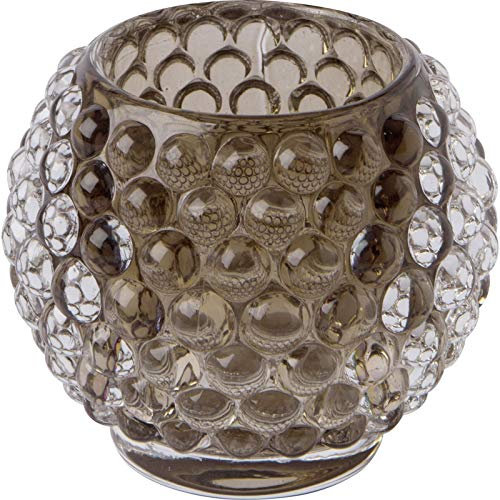 IHR Teelichthalter Kugel braun