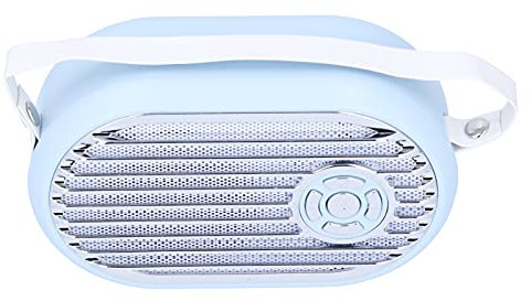 ASHATA Mini Haut-Parleur Bluetooth, Haut-Parleur Multimédia Portable sans Fil, avec Batterie et Micro de Grande Capacité 2000mAh, Carte TF de Soutien et Bluetooth 5.0(Bleu)