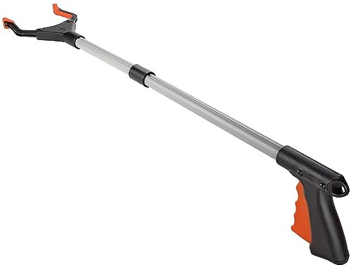 Pince de préhension pliable de 81,3 cm pour personnes âgées – Outil d'aide pour ramasser les ordures, ramasser les déchets, extension de bras