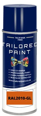RAL 2010 - Vernice spray opaca arancione per legno, metallo, plastica, PVC, UPVC, fasce per interni ed esterni
