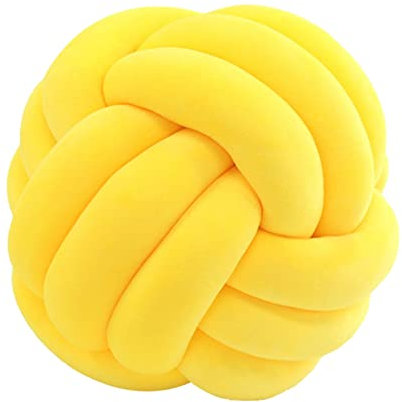 Yiida Knotenkissen - Kissen Twist - Dekoratives Dekokissen - Handgemachte Babybettzimmer Spielzeug - Für Schlafzimmer Sofa Auto Büro Reisen