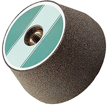 Harilla Schleifscheibe Hohe Härte Stufenbohrer Zubehör Betonschleifer Werkzeug Power für Winkelschleifer Schneidemaschine Metallbearbeitung, 100 Grip