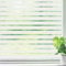 Qualsen Fensterfolie Blickdicht Sichtschutzfolie Fenster Fensterfolie Selbsthaftend Blickdicht Milchglasfolie Klebefolie Fenster Fensterfolie Sichtschutz Folie Anti-UV(90 x 300 cm, Frosted Stripe)