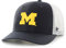 47 NCAA Herren Trucker Snapback verstellbare Mütze (Michigan Wolverines – Marineblau), Marineblau, Einheitsgröße