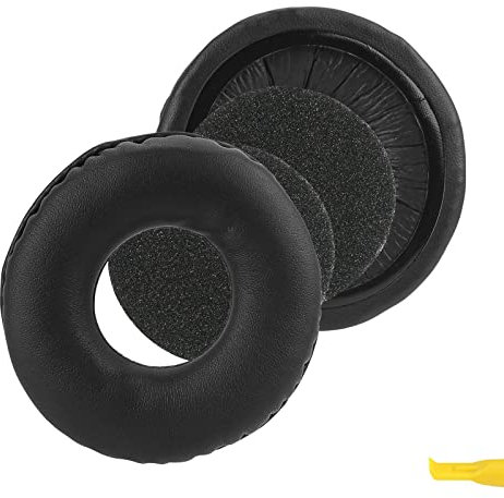 Geekria QuickFit Replacement Ear Pads for Sony MDR-V150/V200/V250/V300/V400, ZX 100/110/110NC/220BT/300/310 /330BT WH-CH500 CH510 Headphones, Headset Earpads (Black)
