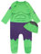Marvel Baby Schlafanzug | Hulk Strampler Neugeborene | Strampler Für Baby-Jungen | Kleidung Neugeborene Grün 74