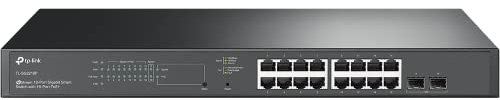 TP-Link TL-SG2218P | Switch PoE Gestito Intelligente Gigabit a 16 Porte | 2 Slot SFP | Supporto Omada SDN | Ripristino PoE | IPv6 | Instradamento Statico | Garanzia Del Produttore