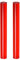 sourcing map 2pcs Acrylic Clay Roller 9 Inch x 1 Inch Solid Non-Stick Plastic Round Tube Roller Polymer Clay Rod Fondant Rolling Pin for Shaping, Sculpting, Modeling DIY Crafts, Red