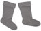 CityComfort Calze Termiche Uomo - Calze Invernali Uomo per Stivali in Gomma 41-46 - Calzini Riscaldanti in Caldissimo Pile per Escursionismo Trekking (Grigio, 45/46 EU)