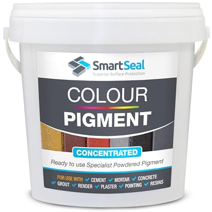 SmartSeal Concentrated Colour Pigment (PURBSTON 500g) – Ready-to-use Powder for Cement, Concrete, Grout, Render, Plaster, Pointing & Resins