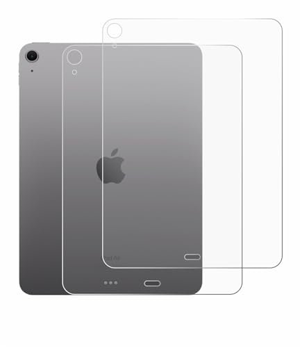 BROTECT (2 Stück Schutzfolie für Apple iPad Air 11 2024 (Rückseite) Displayschutz Folie Made in Germany, Ultra-Klar