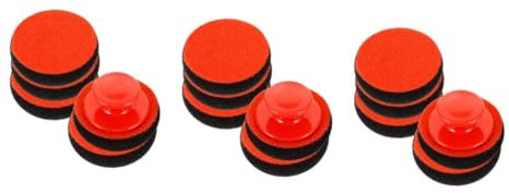 PartyKindom 3ensembles Applicateurs De Cire pour Voiture Éponge De Polissage Mousse Outil De Nettoyage Finition avec Poignée Et Noir