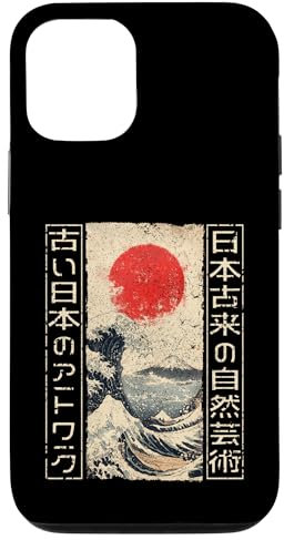 iPhone 12/12 Pro Kanagawa Wave Traditional Japanese Woodblock Ukiyo-e Anime Case