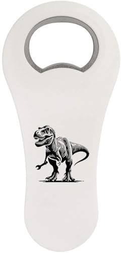 'T Rex Holding Spanner' Bottle Opener Fridge Magnet (BO00091365)