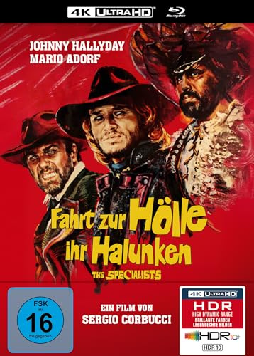 Fahrt zur Hölle, ihr Halunken (The Specialists) - 2-Disc Limited Collector's Edition Mediabook (4K UHD-Blu-ray + Blu-ray) [Region B] [1969]