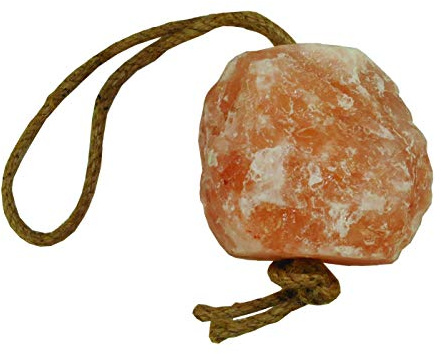 Horsemen's Pride Himalayan Salt Block on Rope for Horses, 4.4 Pounds, SS44