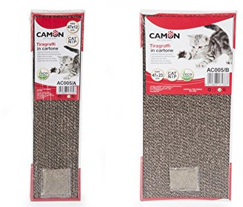 Camon Kratzbaum aus umweltfreundlichem Karton 47 x 24 cm