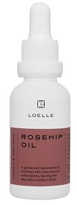 Loelle - 100% Pure Rosehip Oil for Face with High Vitamin E Content - Regenerating Remedy Against Eczema and Scars - Anti-Wrinkle Moisturiser - Harvested in Chile (30ml)