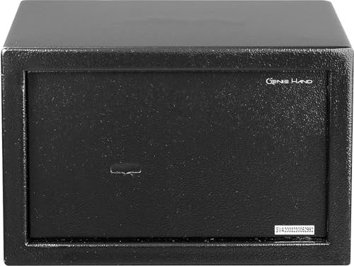 Genie Hand | Coffre Fort d'Armoire avec Serrure Mécanique pour la Maison – Serrure a Double Touches de Carte - Fente Anti-Pêche