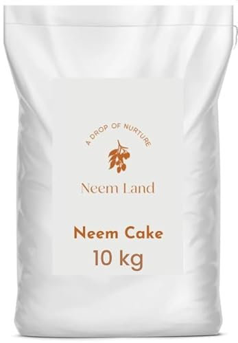 Neem Land Bio Neem Kuchen 10kg - Natürliches Düngemittel und Bodenverbesserer, Ökologischer Schutz für Pflanzen, Stärkt Wurzeln & fördert Gesundes Pflanzenwachstum