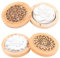 URHRHU 2 Pièces Diffuseur D'huiles Essentielles en Bois avec Pierre de Diffusion Huile Essentielle pour Salon Salle de Bains Voiture Bureau Armoire à Chaussures (Style 1)