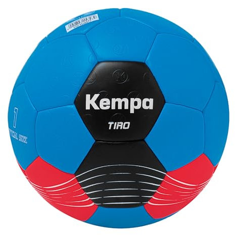 Kempa Tiro Handball - Handball Ball für Kinder - für das Handballspielen in Jungen Jahren, kempablau/rot