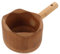 KOCKSHION -lotus -wasserlöffel Badezimmersaunakelle Schöpfkelle Für Zuhause Wasserkelle Zum Bambuskelle Duschkelle Sauce Löffel Kleine Schöpfkelle Bewässerungsschaufel Khaki