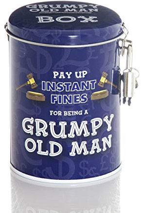 Boxer Gifts - Hucha de Lata con candado, diseño con Mensaje en inglés