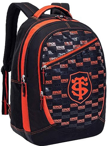 Stade Toulousain Sac à Dos Scolaire Toulouse - Collection Officielle Rugby - Top 14