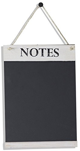 Chalkboards UK WC644WW Kitchen Notes Chalkboard, Wood, White, 21 x 30 x 1.6 cm