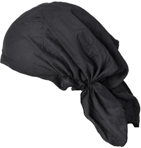 CHARM Herren Kopftuch Bandana Piraten - Mütze aus 100% Baumwolle für Sommer Kopftücher Auch für Damen