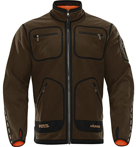 Härkila | Kamko fleece Hunting green/Orange blaze, 5XL